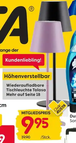 Rusta Tischleuchte tolosa Angebot