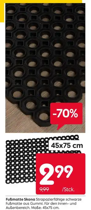 Rusta Fußmatte skona Angebot