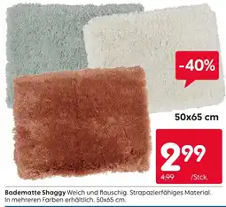 Rusta Badematte shaggy Angebot