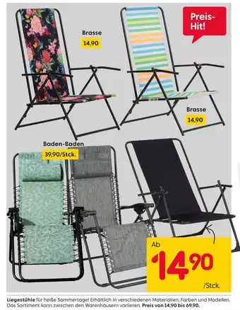 Rusta Liegestühle Angebot