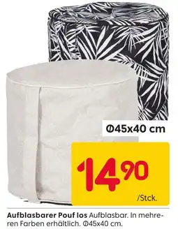 Rusta Aufblasbarer pouf Angebot