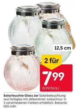 Rusta Solarleuchte glass jar Angebot