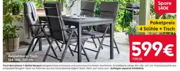 Rusta Barcelona tisch barcelona + stühle neapel Angebot
