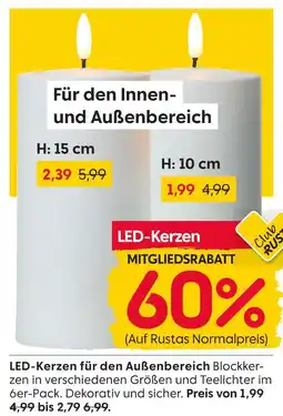 Rusta Led-kerzen led-kerzen Angebot