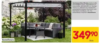 Rusta Gartenpavillon rhodos Angebot