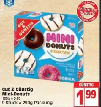 Elli Markt Gut & Günstig Mini Donuts 250g Angebot