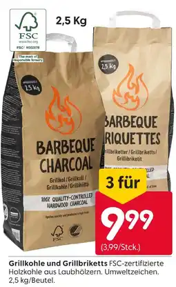 Rusta Grillkohle und grillbriketts Angebot