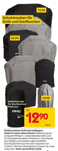 Rusta Schutzhauben für grills und gasflaschen Angebot