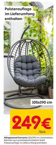 Rusta Hängesessel sorrento Angebot