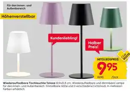 Rusta Rusta wiederaufladbare tischleuchte tolosa Angebot