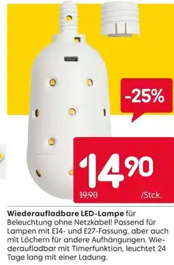 Rusta Wiederaufladbare led-lampe Angebot
