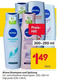 Rusta Nivea shampoo und spülung Angebot