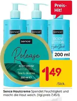 Rusta Sence hautcreme Angebot