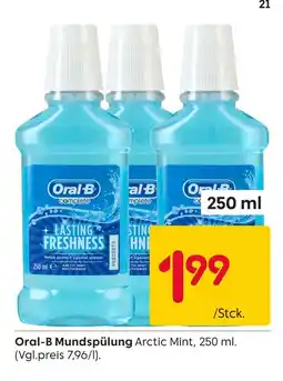 Rusta Oral-b mundspülung Angebot