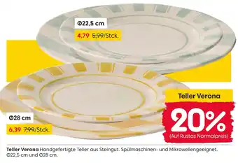 Rusta Teller verona Angebot