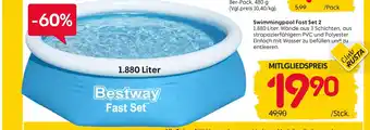 Rusta Bestway swimmingpool fast set 2 Angebot