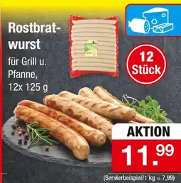 Zimmermann Rostbratwurst Angebot