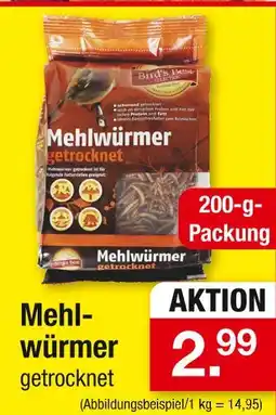 Zimmermann Bird's best mehlwürmer getrocknet Angebot