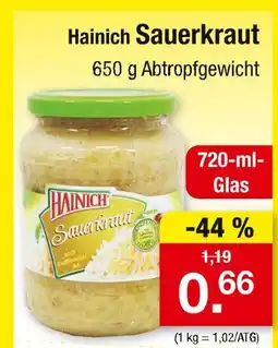 Zimmermann Hainich sauerkraut Angebot