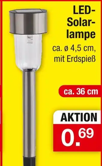 Zimmermann Led-solarlampe Angebot