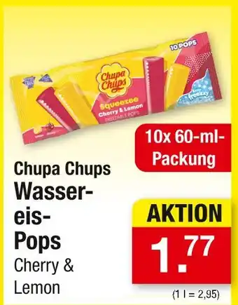 Zimmermann Chupa chups wassereis-pops cherry & lemon Angebot