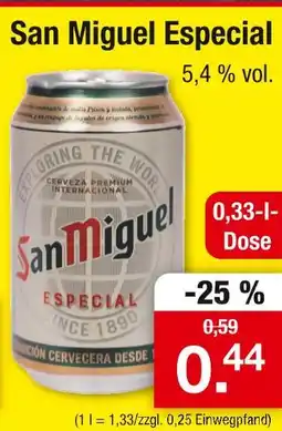 Zimmermann San miguel san miguel especial Angebot