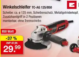 Zimmermann Einhell winkelschleifer tc-ag 125/850 Angebot