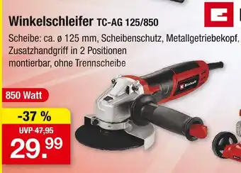 Zimmermann Einhell winkelschleifer tc-ag 125/850 Angebot