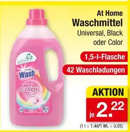Zimmermann At home waschmittel Angebot