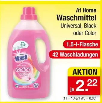 Zimmermann At home waschmittel Angebot