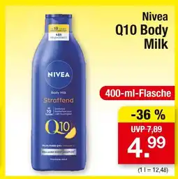 Zimmermann Nivea q10 body milk Angebot