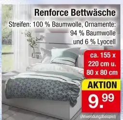 Zimmermann Renforce bettwäsche Angebot
