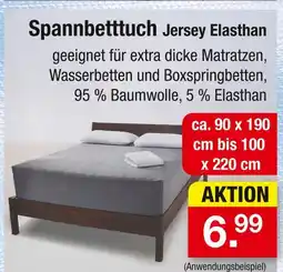 Zimmermann Jersey elasthan spannbetttuch Angebot
