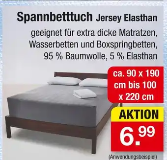 Zimmermann Jersey elasthan spannbetttuch Angebot