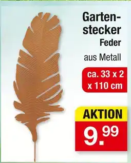 Zimmermann Gartenstecker feder Angebot