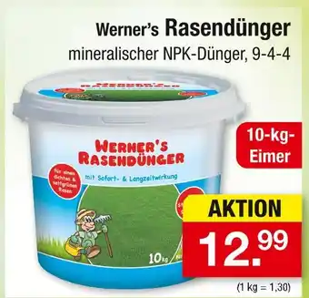 Zimmermann Werner’s rasendünger Angebot