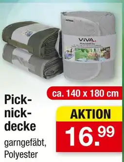 Zimmermann Viva picknickdecke Angebot