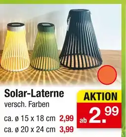 Zimmermann Solar-laterne Angebot