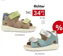 Schuhpark Richter sandalen Angebot