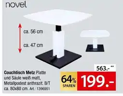 Zurbrüggen Novel couchtisch metz Angebot
