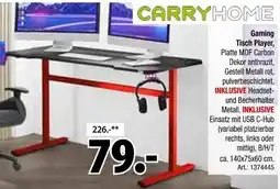 Zurbrüggen Carryhome gaming tisch player Angebot