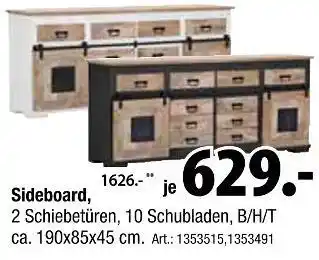 Zurbrüggen Sideboard Angebot