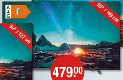 V Markt PHILIPS 4K UHD LED Smart TV 55" Angebot
