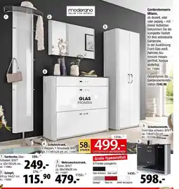 Zurbrüggen Moderano garderobenserie milano Angebot