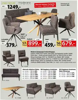 Zurbrüggen Linea natura oder moderano moderne bankgruppe kraken/singapur Angebot