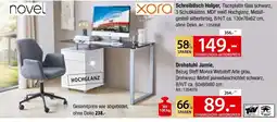 Zurbrüggen Novel oder xora schreibtisch holger oder drehstuhl jamie Angebot
