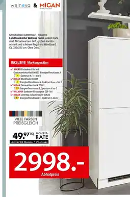 Zurbrüggen Welnova oder mican landhausküche Angebot