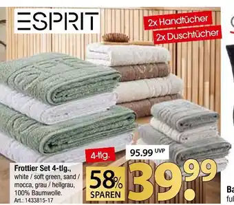 Zurbrüggen Esprit frottier set 4-tlg Angebot