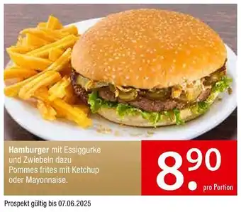 Zurbrüggen Hamburger Angebot