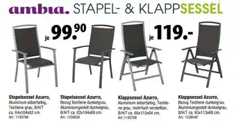 Zurbrüggen Ambia stapel- & klappsessel Angebot